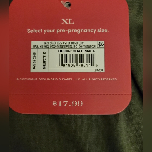 Isabel & Ingrid Maternity Olive 'I've Got you babe graphic Tee - Picture 2 of 8